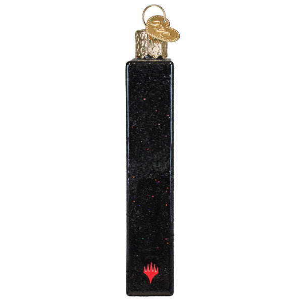 Magic The Gathering Black Lotus Card  Glass Ornament