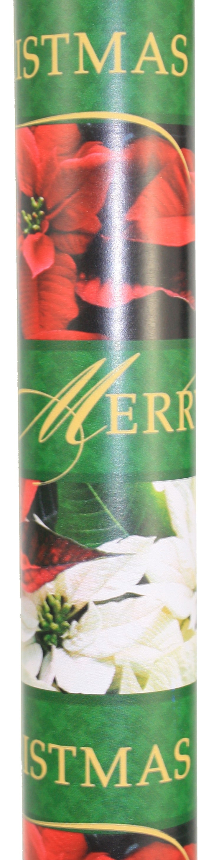 30" Traditional Roll Wrap - Poinsettia