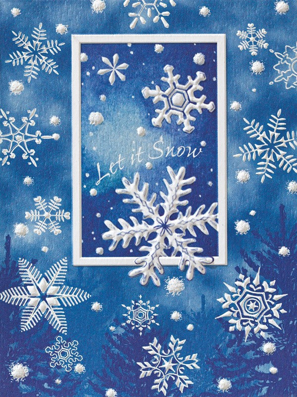 Snowflakes Boxed Christmas Cards