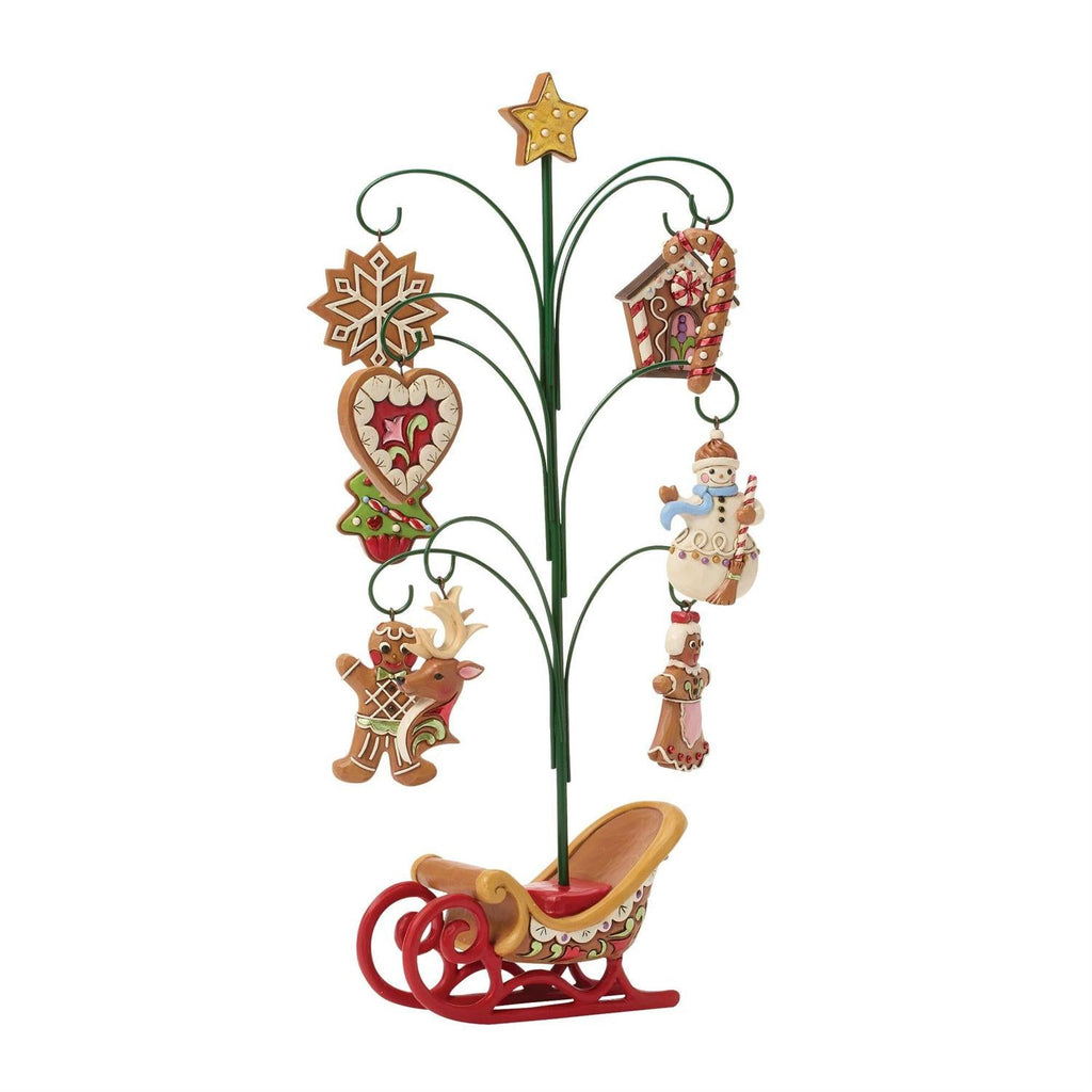 Gingerbread Tree With  Cookie Ornaments