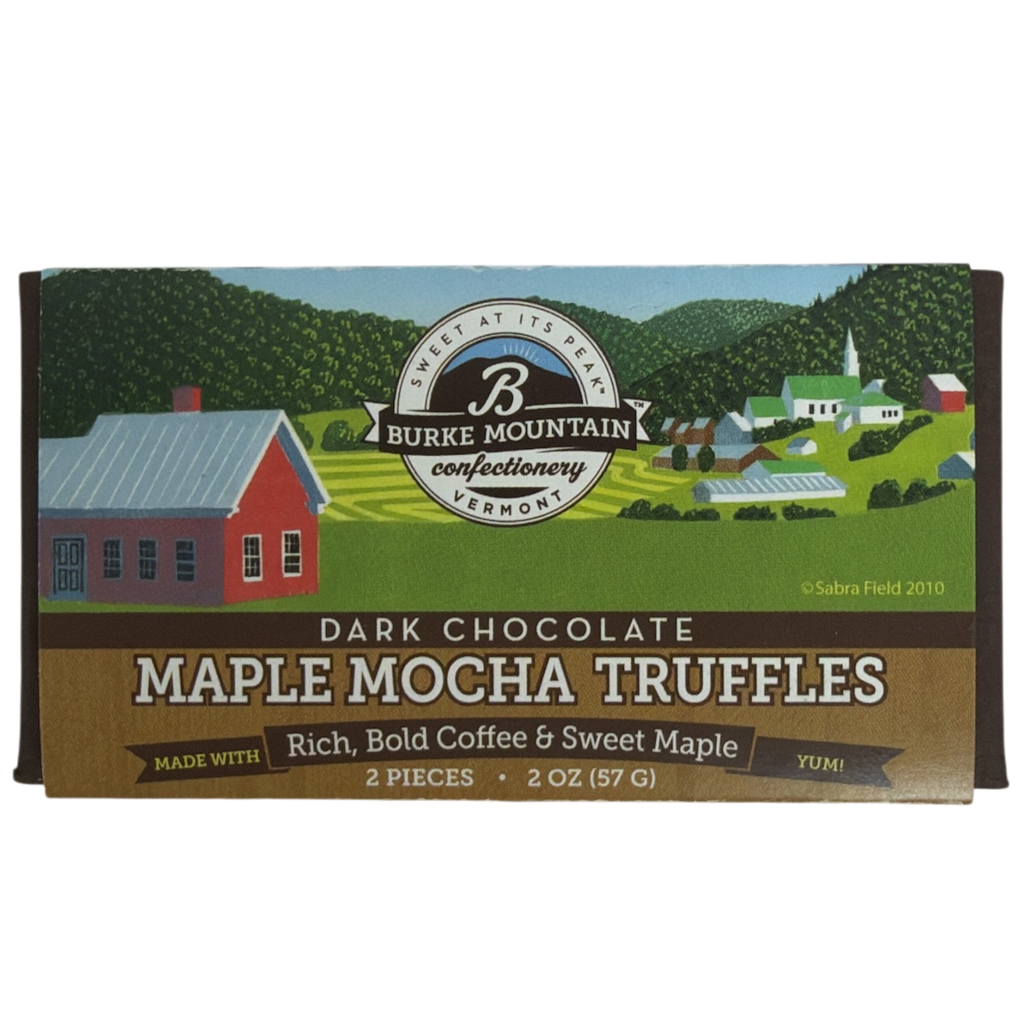 Dark Chocolate Maple Mocha Truffles - 2 Piece