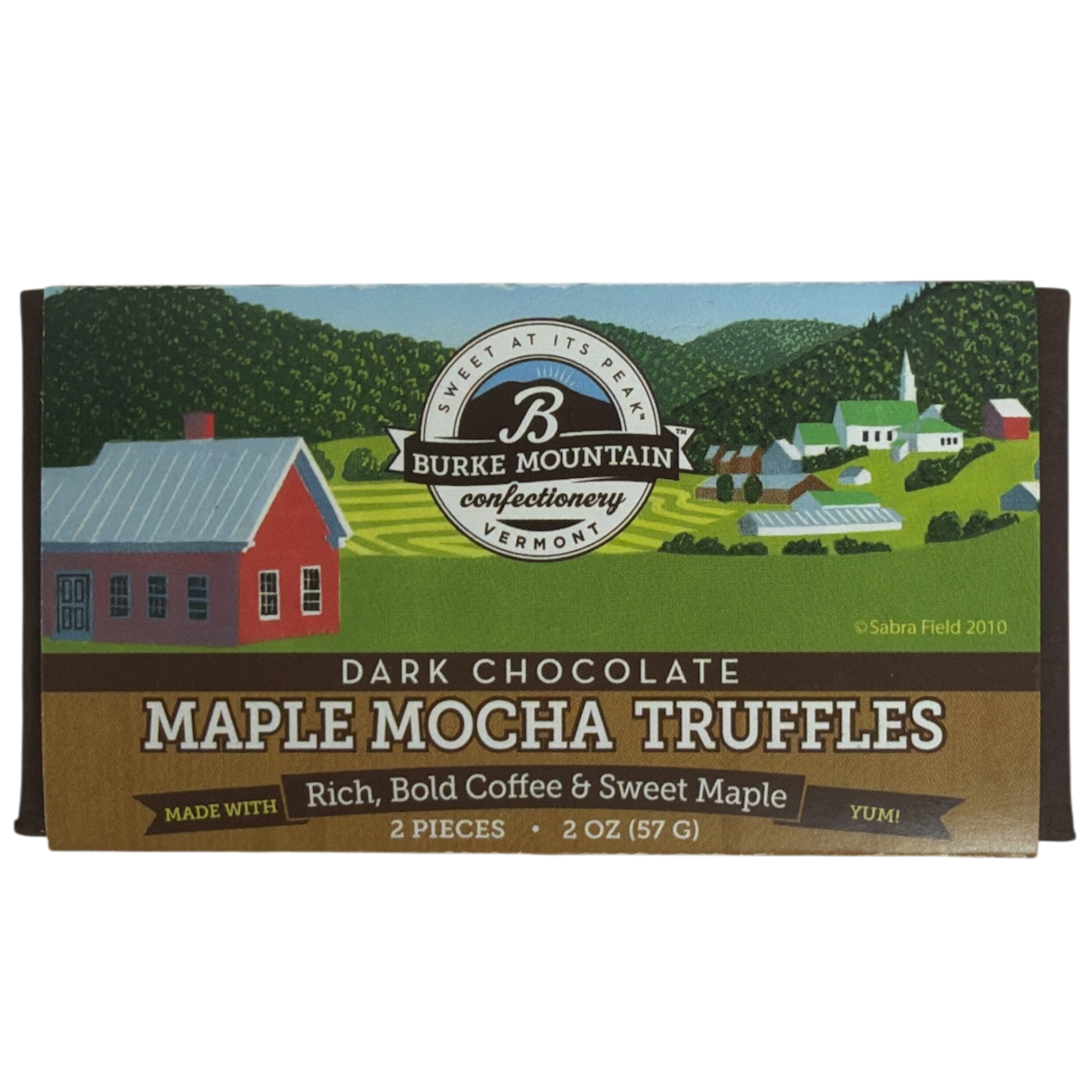 Dark Chocolate Maple Mocha Truffles - 2 Piece