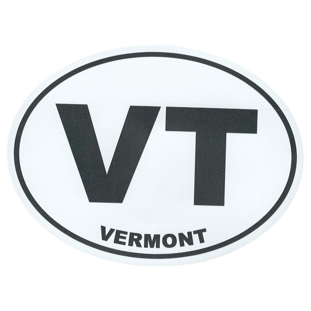 Large Flex Magnet - B/W Vermont Euro