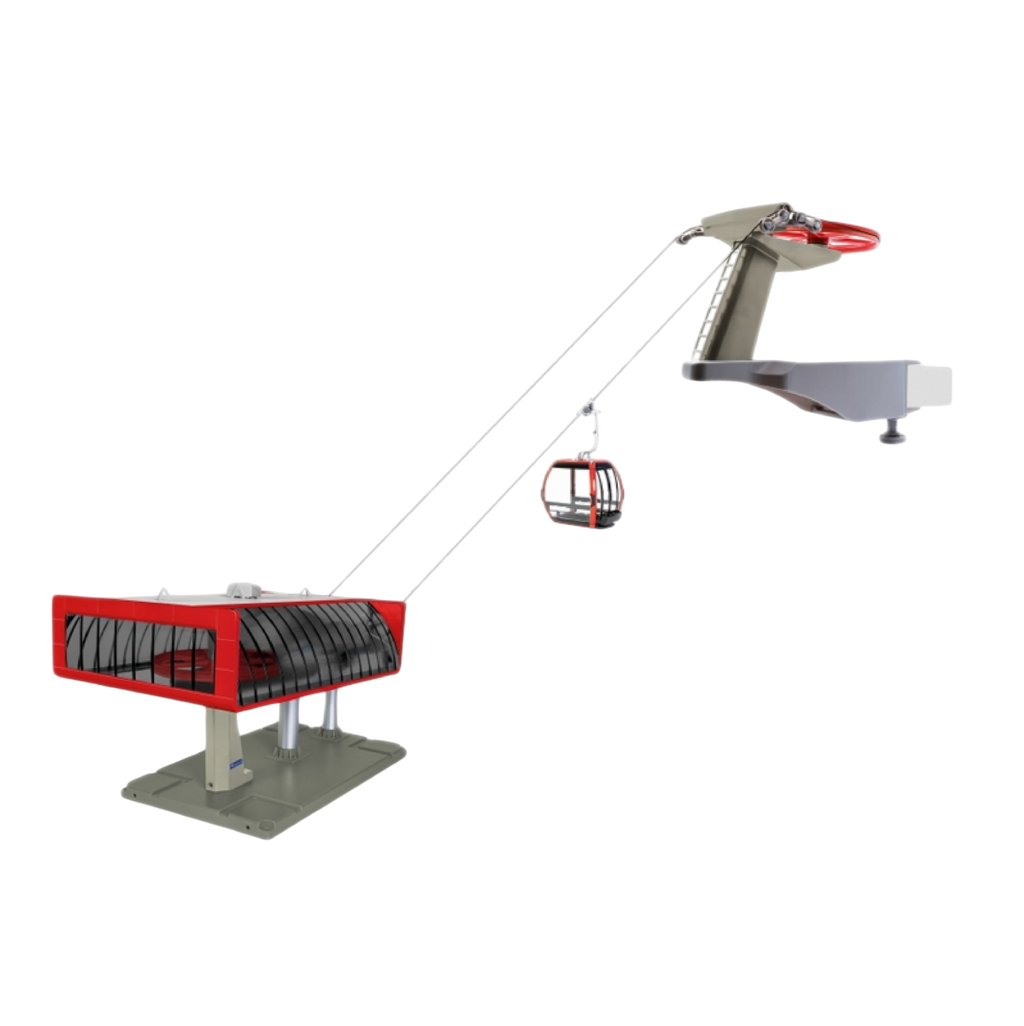 Jägerndorfer Ski Lift D-Line Luxe Red 1:32