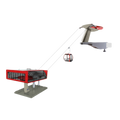 Jägerndorfer Ski Lift D-Line Luxe Red 1:32