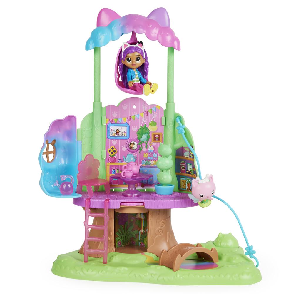 Gabby's Dollhouse Transforming Garden Tree House Playset