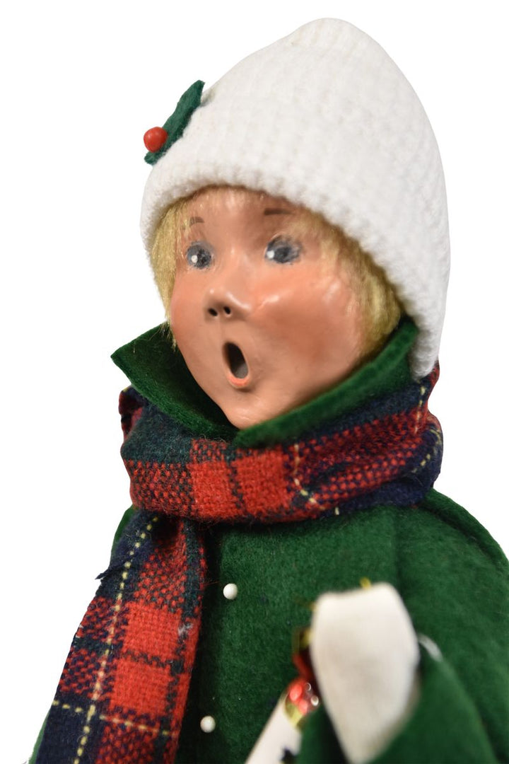 Ornament Family Boy Caroler by Byers' Choice