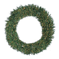 Huge 5 Foot Aspen Spruce Wreath - Clear Lights