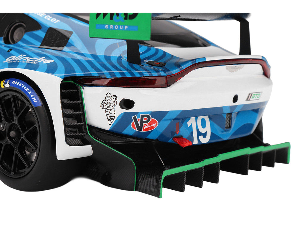 Aston Martin Vantage GT3 EVO #19 Valentin Hasse-Clot - Anthony McIntosh - Maxime Robin - Rory van der Steur "van der Steur Racing" IMSA "24 Hours of Daytona" (2025) 1/18 Model Car by Top Speed
