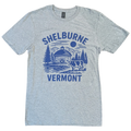 Shelburne Vermont Graphic Tee – Heather Gray -