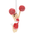 Cheerleading Ornament - Pom Pom Leap