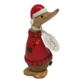 Dinky Duck Wearing an Ugle Sweater - Holly