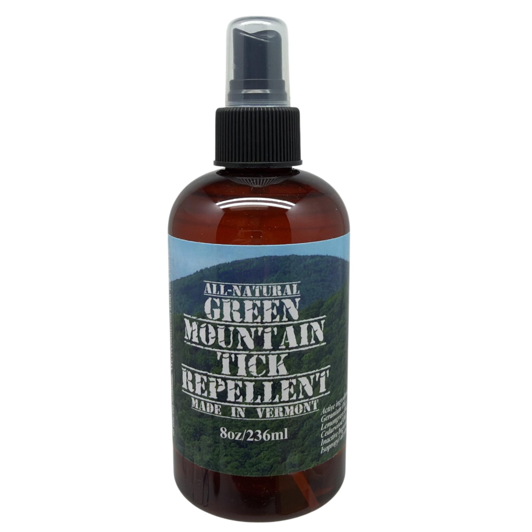 All Natural Green Mountain Tick Repellent - 8 oz
