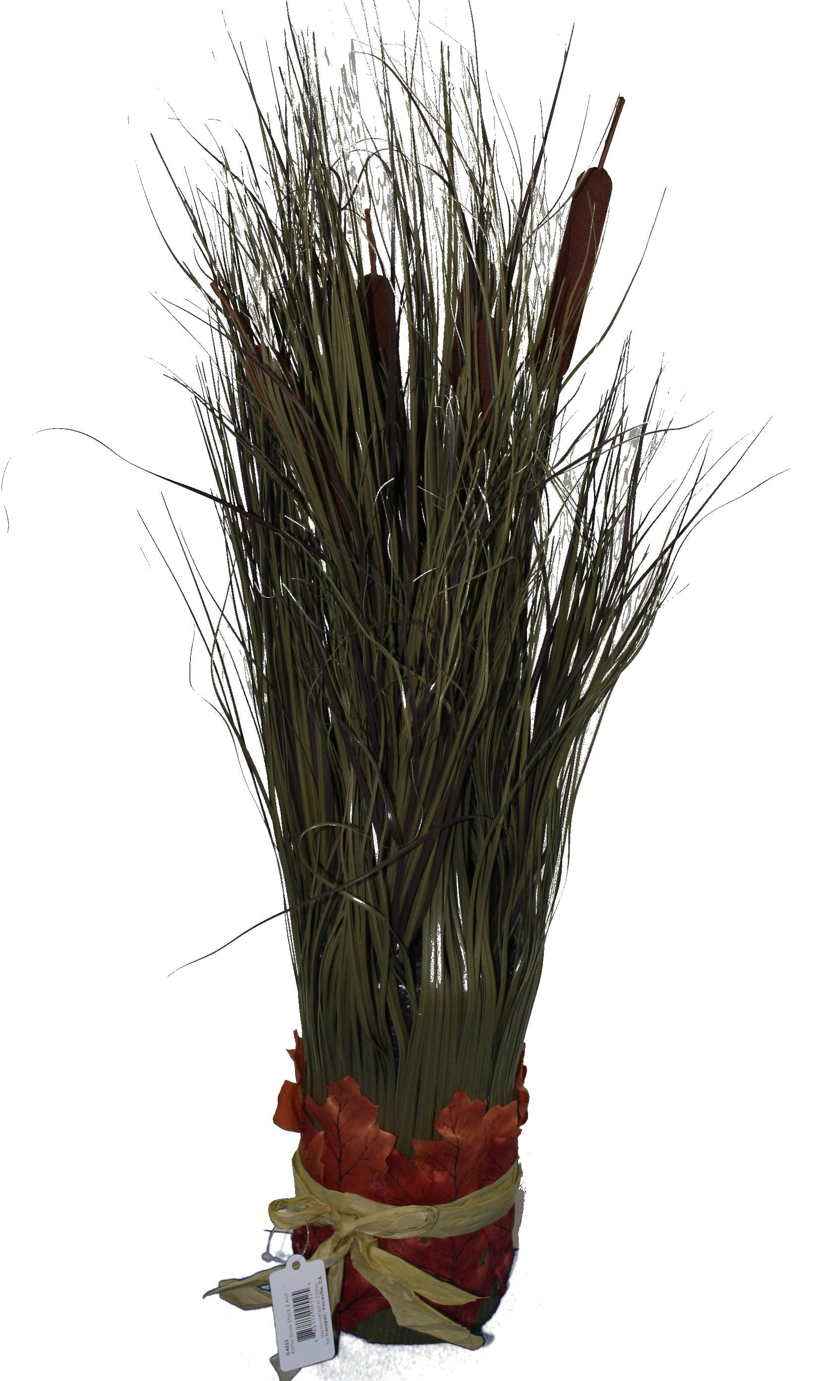 Raffia Table Stack - Cattail