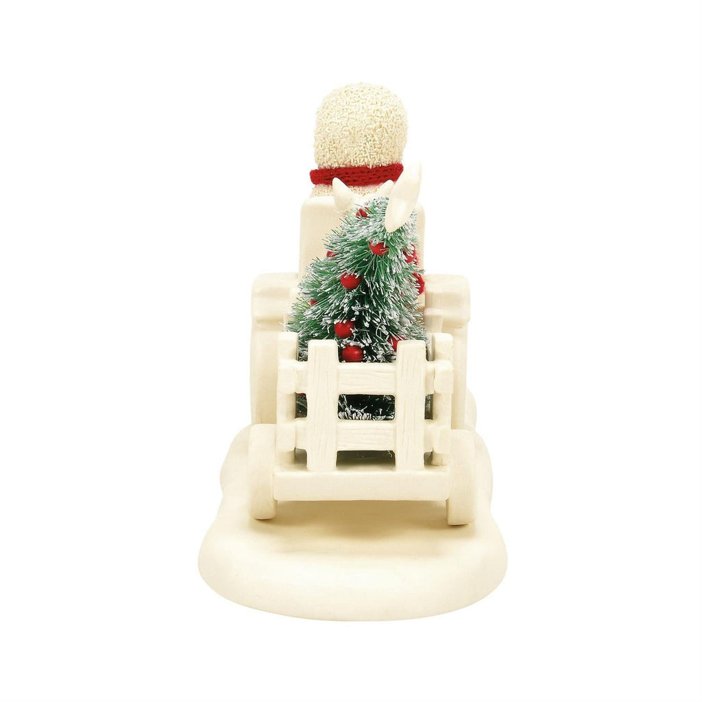 Delivering the Tree - Snowbabies Figurine