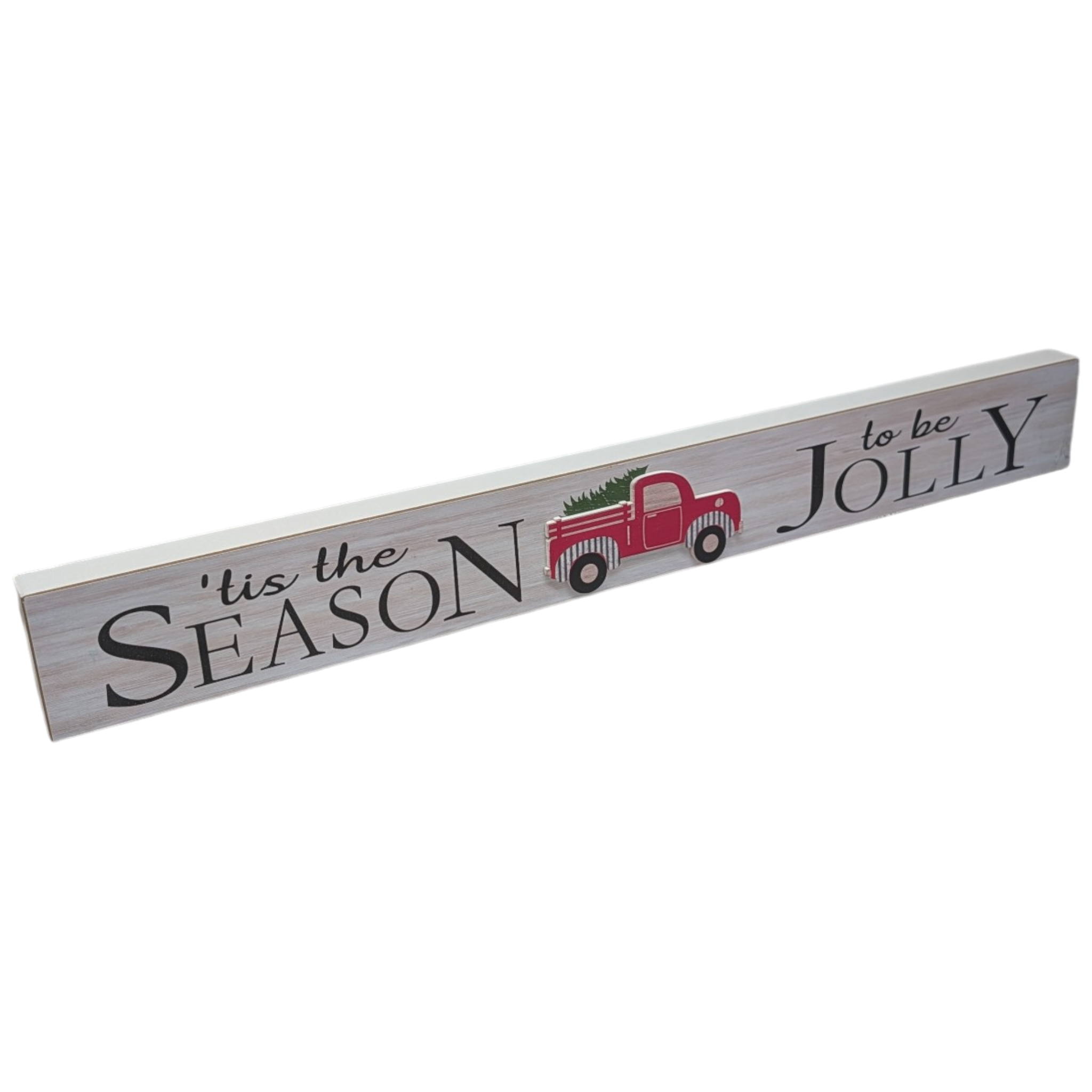Tis the Season to be Jolly - Tabletop Shelf Sitter