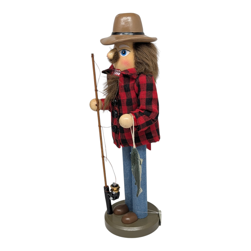 Spinning Reel Fisherman Nutcracker