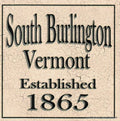 Local Towns Ceramic Coaster - South Burlington
