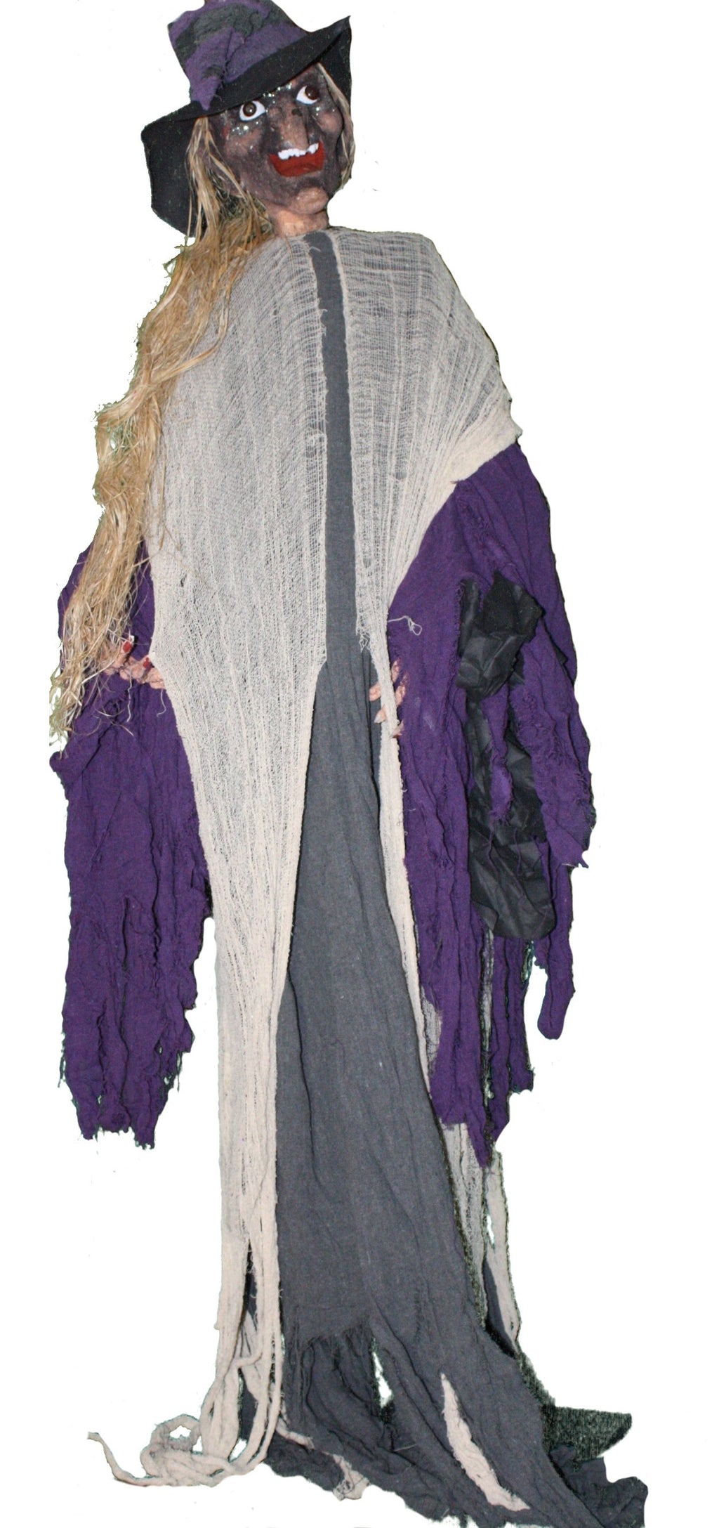 Motion Activated Standing Witch