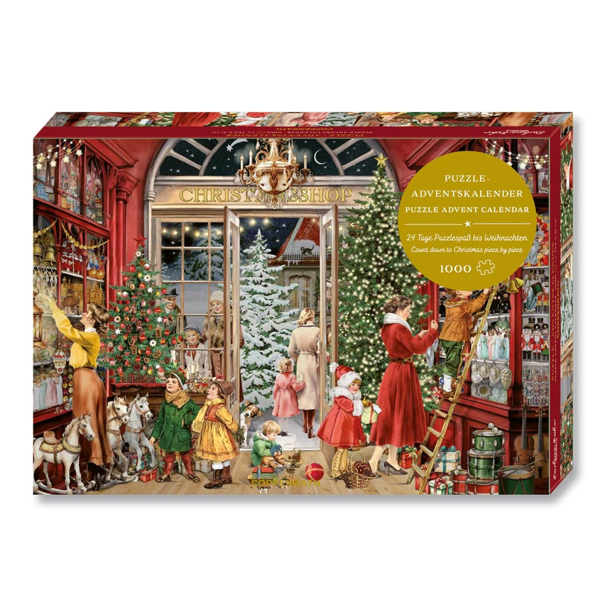 Nostalgic Christmas Shop Advent Calendar Jigsaw