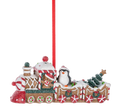 Gingerbread Train with Penguin