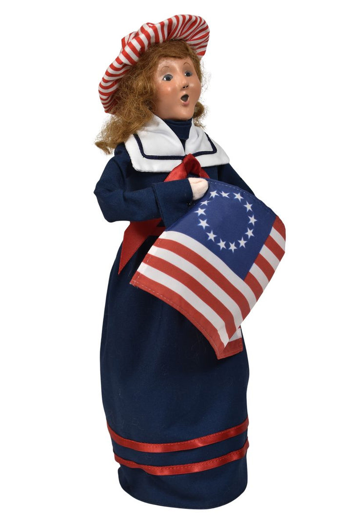 Lady Liberty Caroler by Byers' Choice