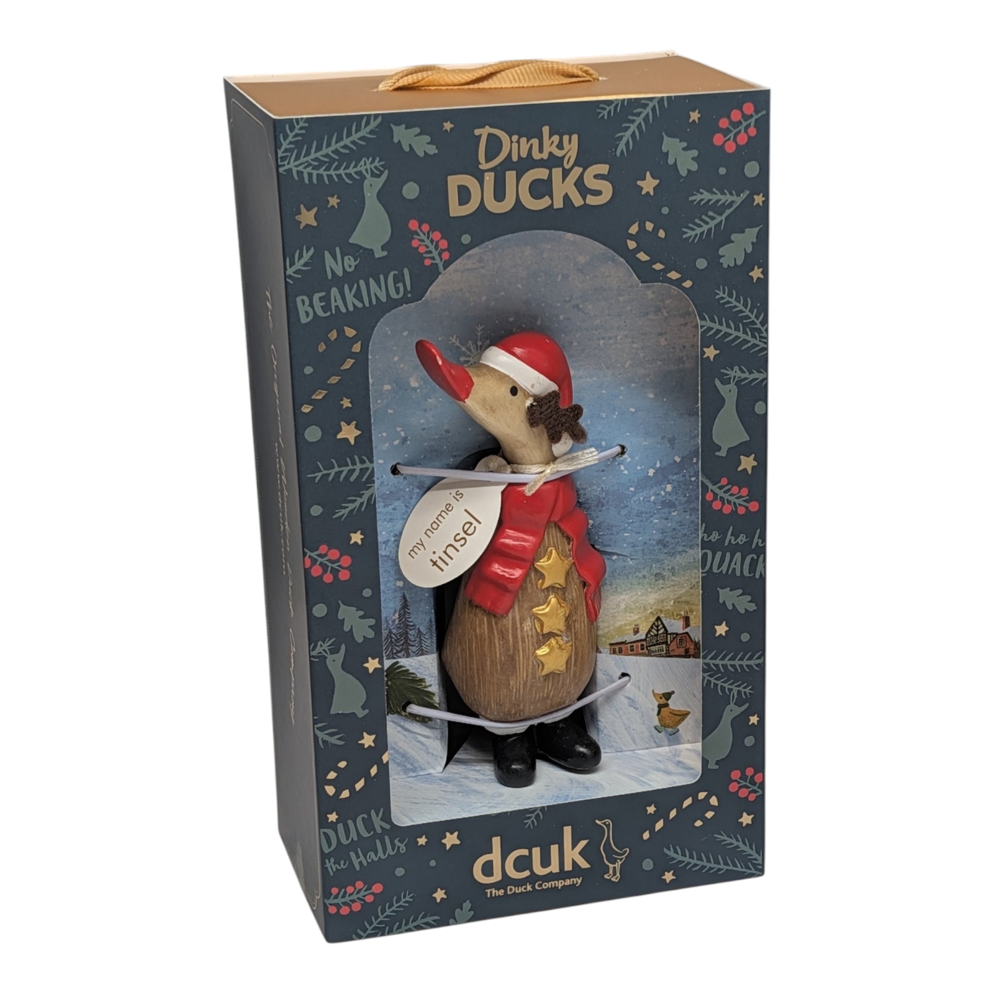 Dinky Duck - Reindeer - Tinsel