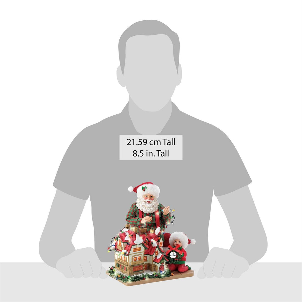 Holiday Lights Santa