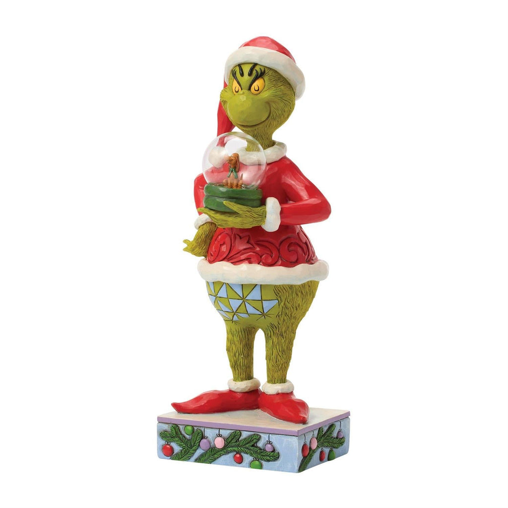 The Grinch's Heart-Warming Snow Globe: A Tender Moment with Max