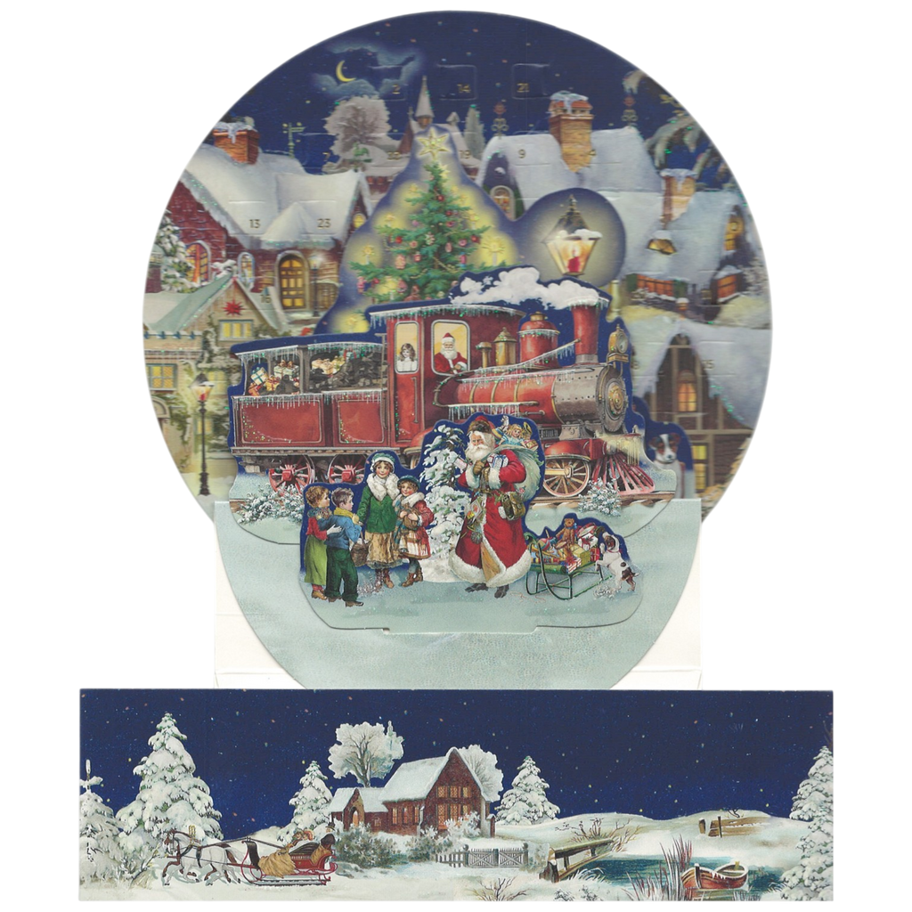 Christmas Train Pop-Up Advent Calendar