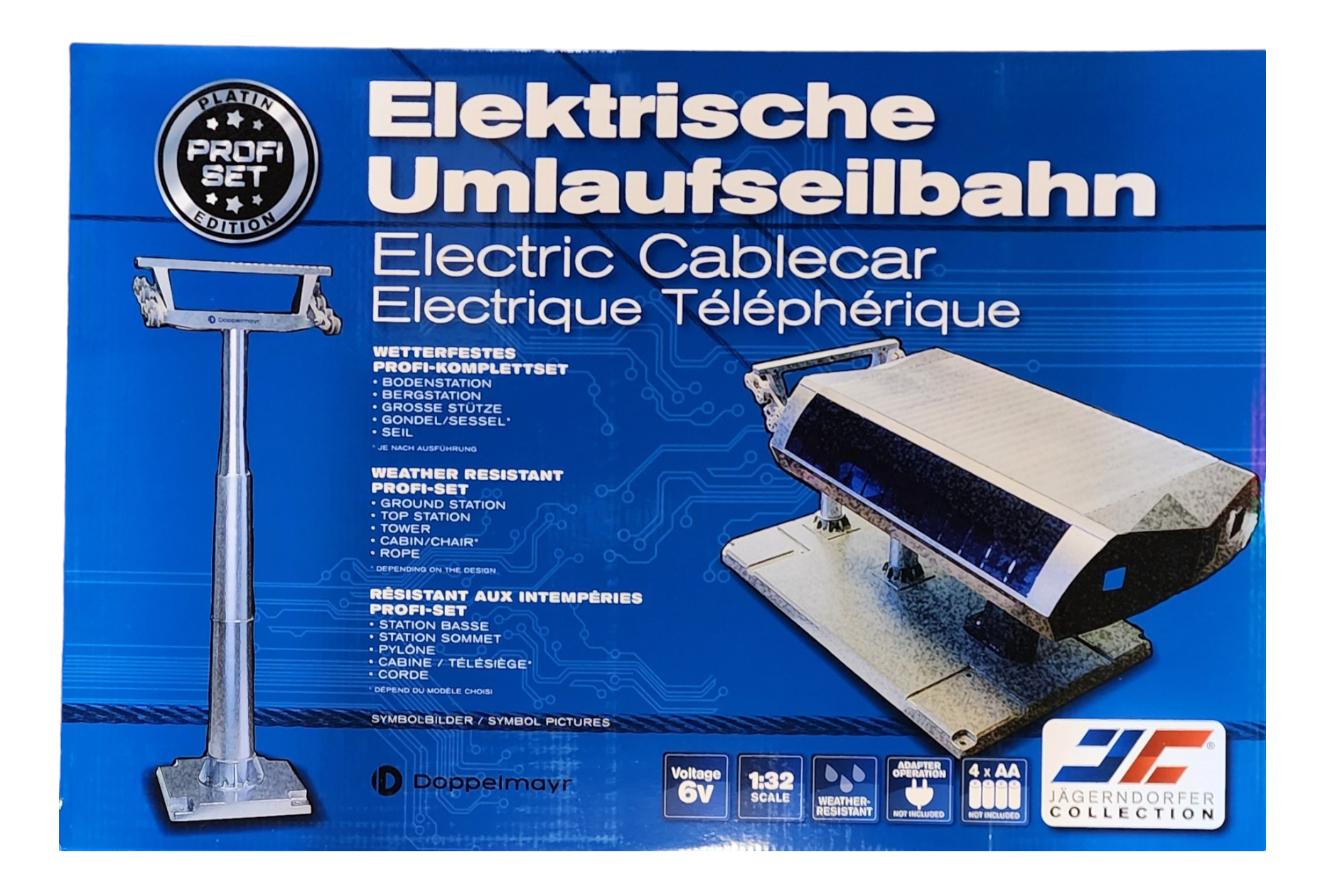Jägerndorfer Professional Langewand Ski Lift - Black
