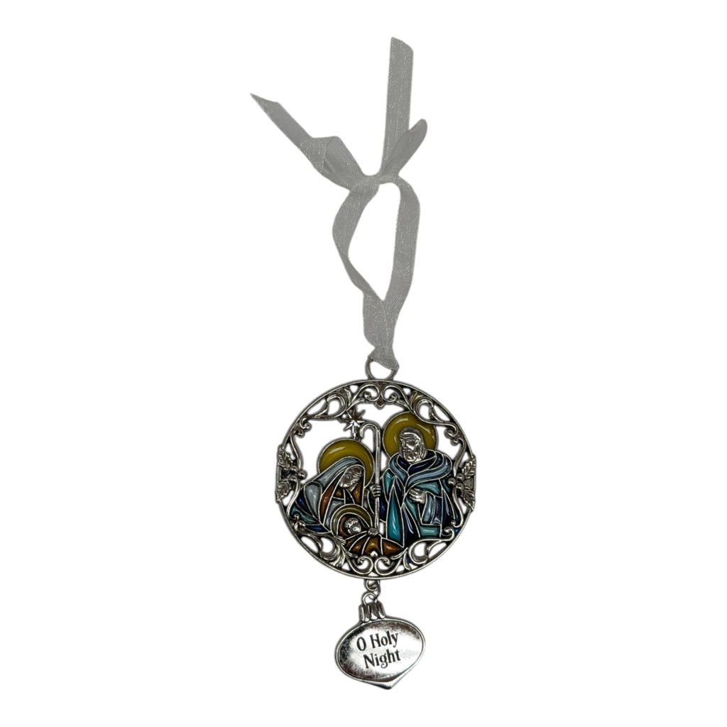 O Holy Night Nativity - Colors of Christmas Ornament