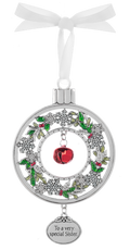 Jingle Bell Ornament - To a very special Sister