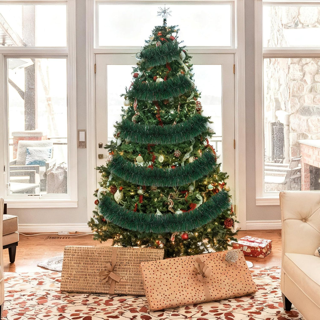 Mountain Pine Classic Green Garland - 25 feet