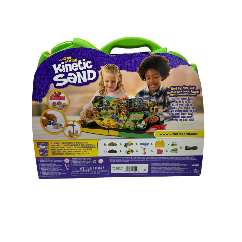 Kinetic Sand Construction Zone Playset