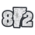 Small Vinyl Sticker - Vermont 802
