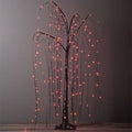 Black Willow Tree with Orange Lighting - 4 Foot