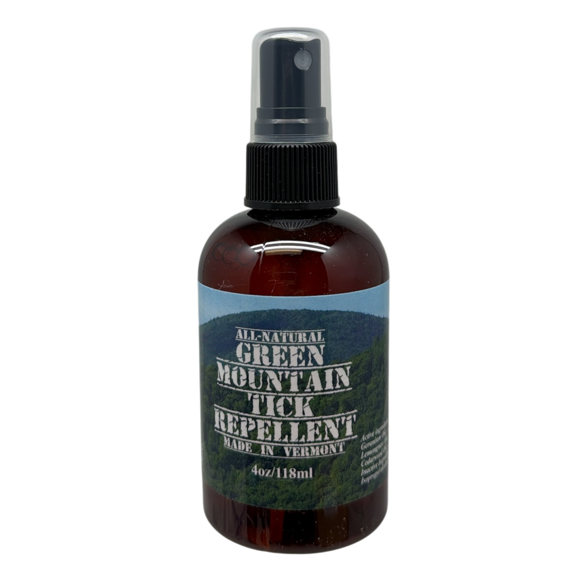 All Natural Green Mountain Tick Repellent - 4 oz