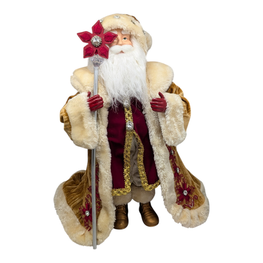 Santa's Sparkle: The Holiday Diamonds Table Piece