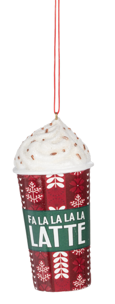 Fa La La  Latte Ornament