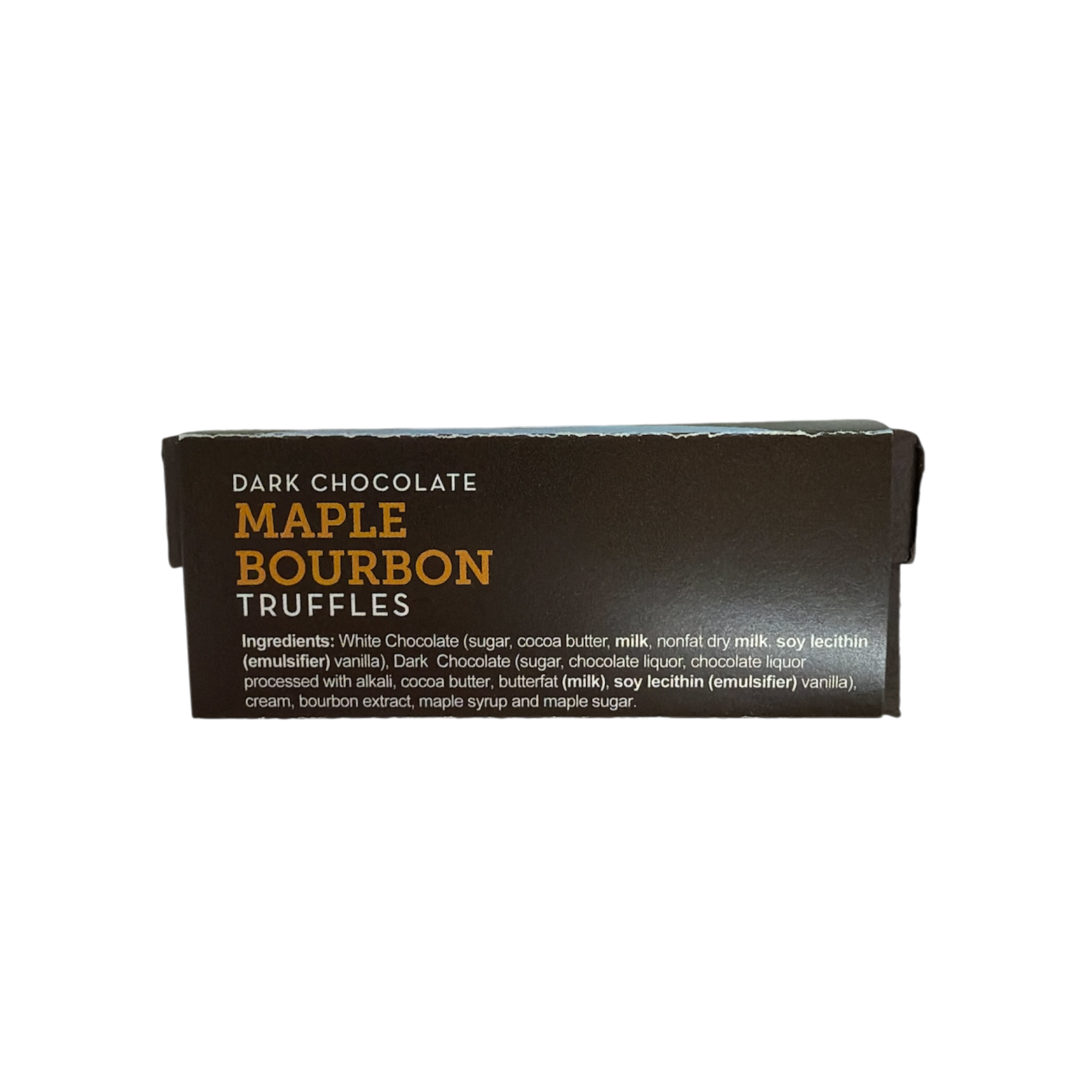 Dark Chocolate Maple Bourbon Truffles - 2 Piece