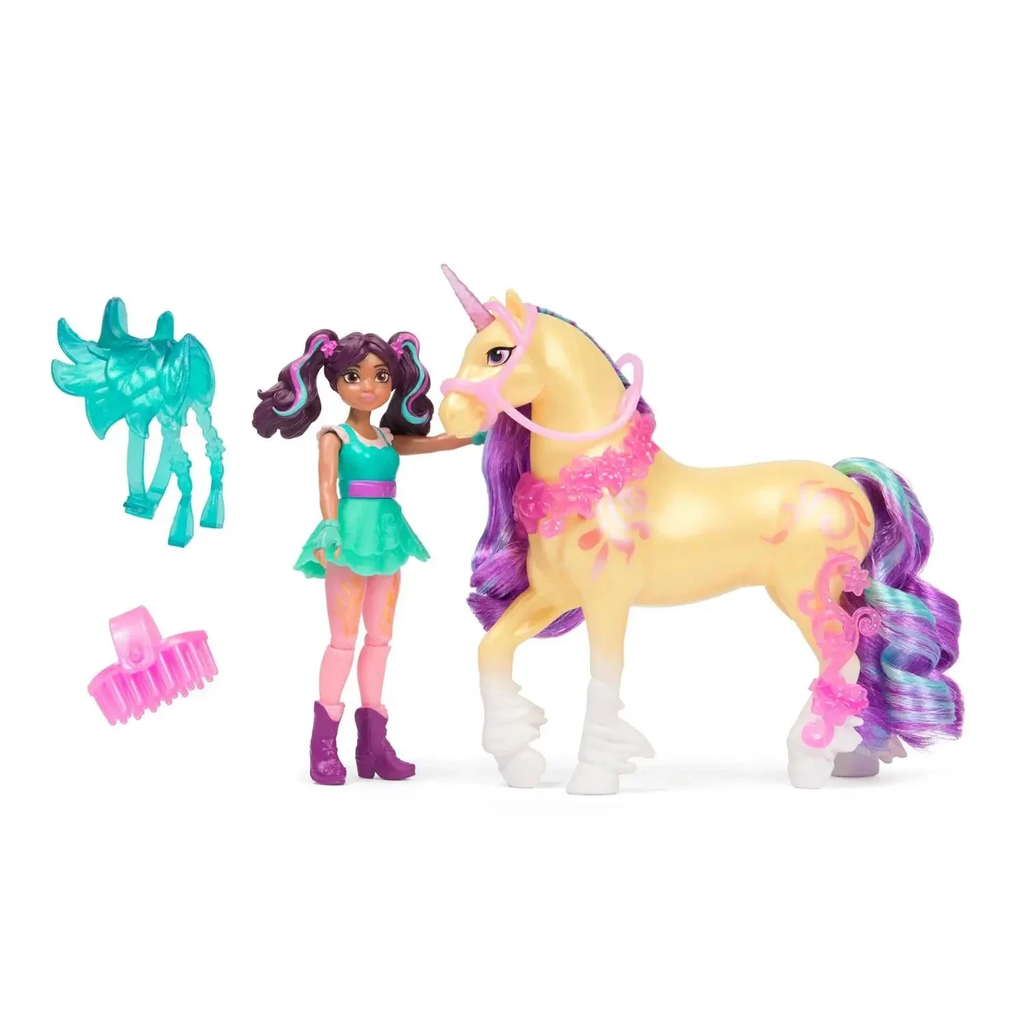 Unicorn Academy Ava and Leaf Set