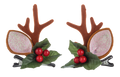 Tis the Season Hair Clips - Pink