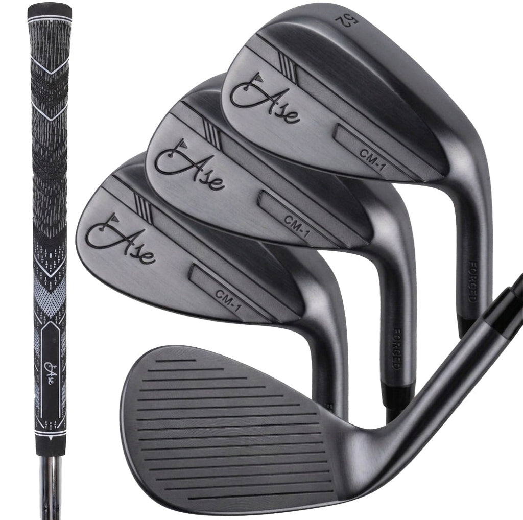 Ase BLACKOUT 3-Piece Wedge Set (52,56,60)