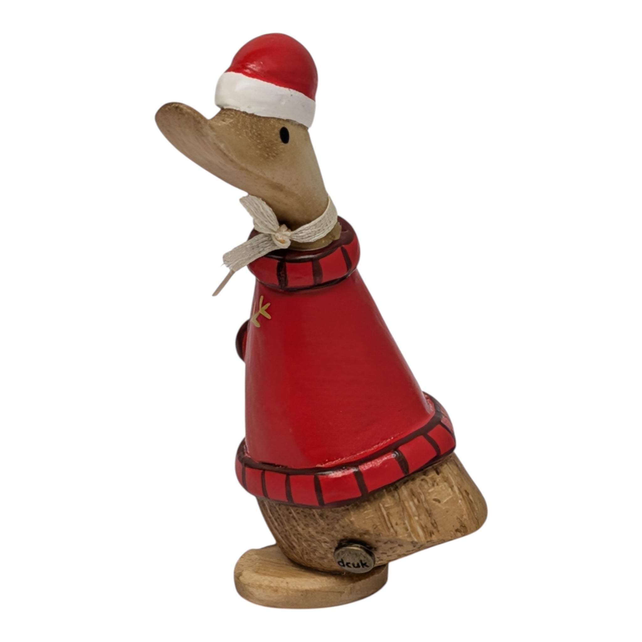 Dinky Duck Wearing an Ugle Sweater - Holly