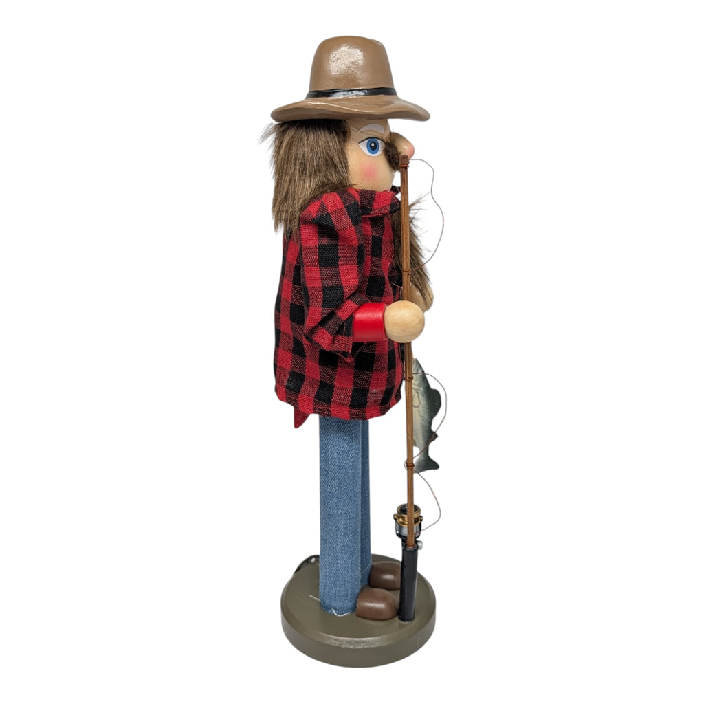 Spinning Reel Fisherman Nutcracker