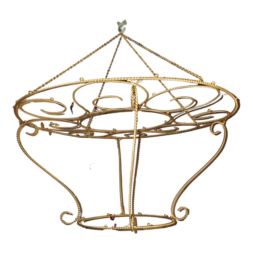 Ornament Chandelier - Gold