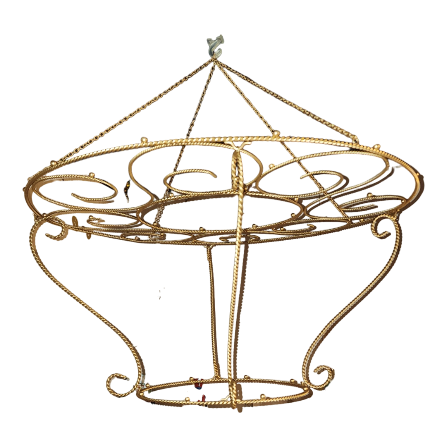 Ornament Chandelier - Gold
