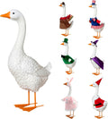 The Festive Porch Goose with Six Seasonal Outfits - 24 Inches Tall