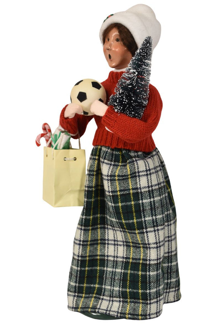 Byers' Choice Shopping Family 2026 -  Woman